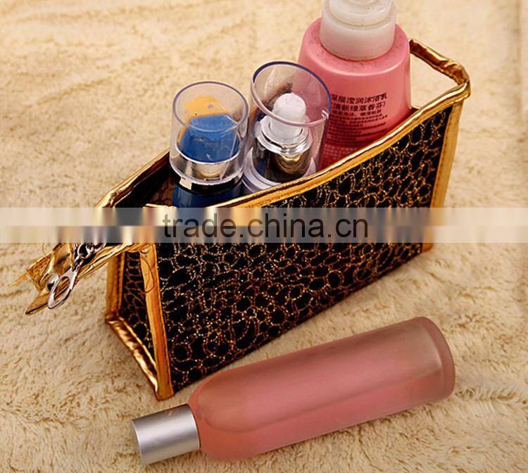 High-end Customized Zipper Mesh Cosmetic Bag,Transparent Travel Pouch Mesh