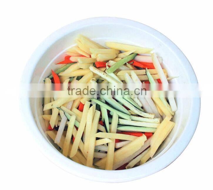Manual fresh potato chips making machine