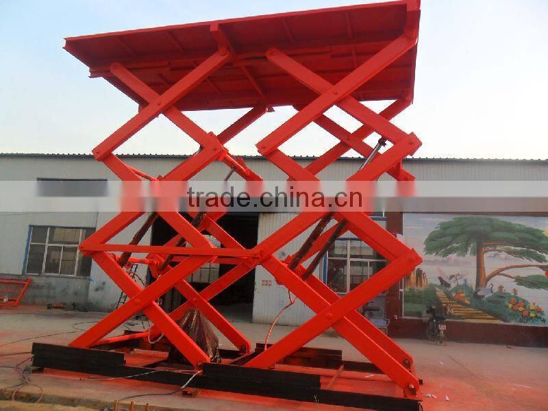 3m stationary mini hydraulic scissor lift