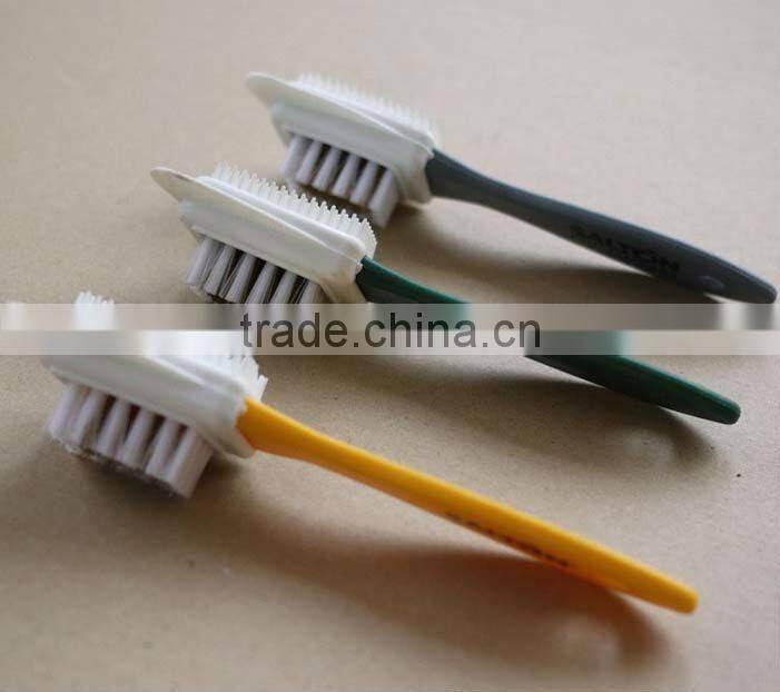 plastic, suede, nubuck cleaning shoe brush