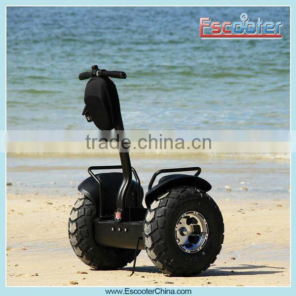 Electric golf scooter 2 wheel with golfbag holder