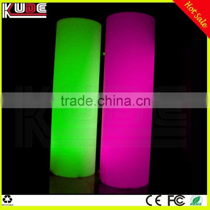 PE recycleable led Standard column floor Lamps for events weddings