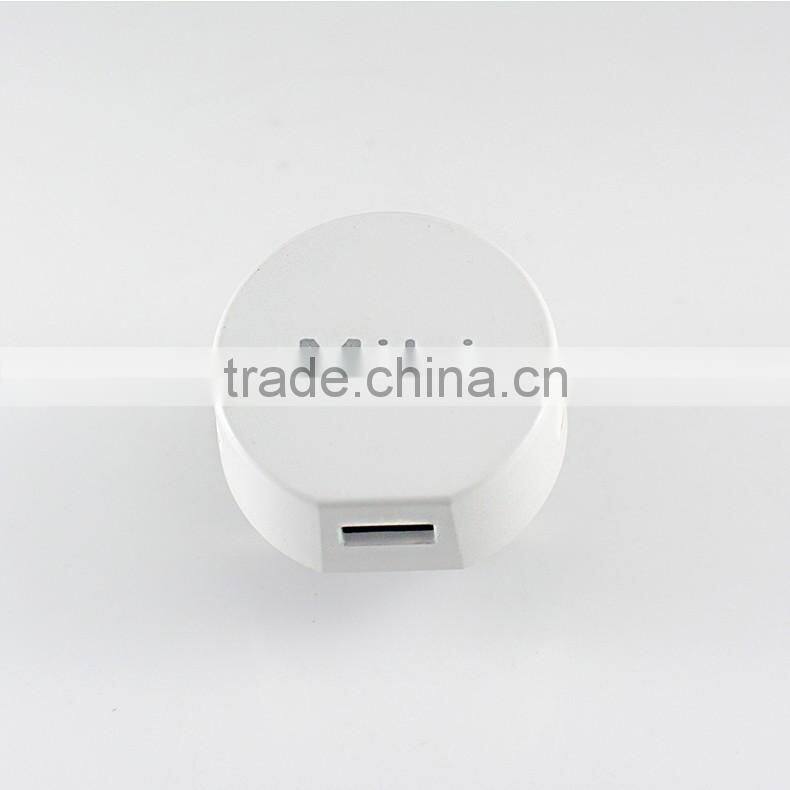 5V micro usb adapter 1A wall charger with 3 pin UK plug