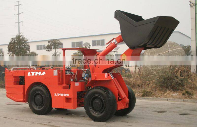 hot sale 1 - 3 ton wheel underground loader