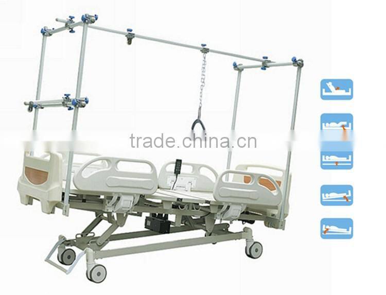 Hot Sale Medical Equipment Electric ABS Orthopedic Hospital Bed