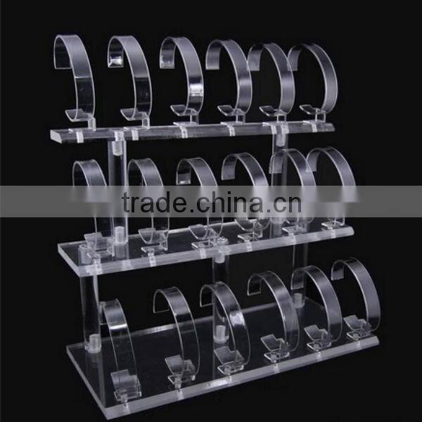 Elegant acrylic watch display stand for sale