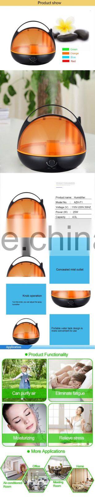 New 4L capacity air humidifier ultrasonic aroma diffuser indoor use