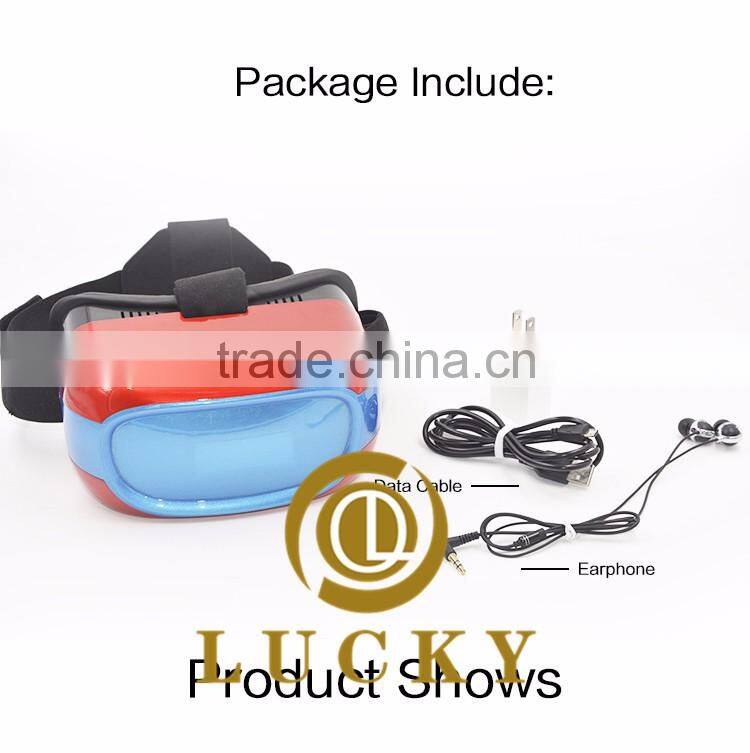 2016 fashionable Virtual VR machine VR glasses machine 3D box virtual reality helmet mirror storm best gifts paly games watch tv