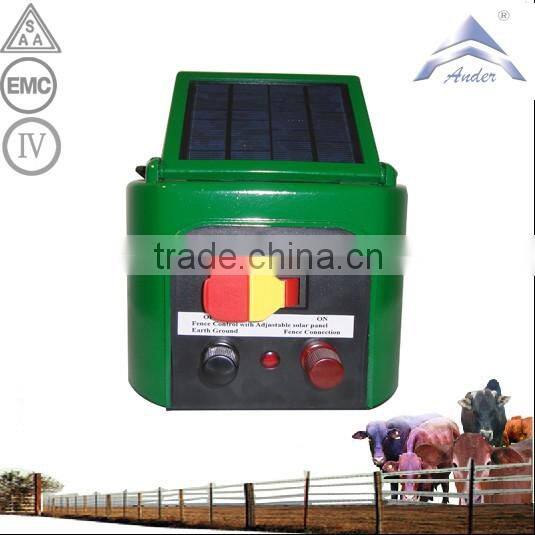 2016 Solar electric fence energizer for livestock electric fence system