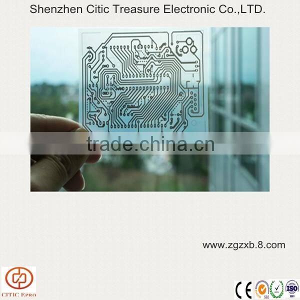 Flexible carbon printed circuits