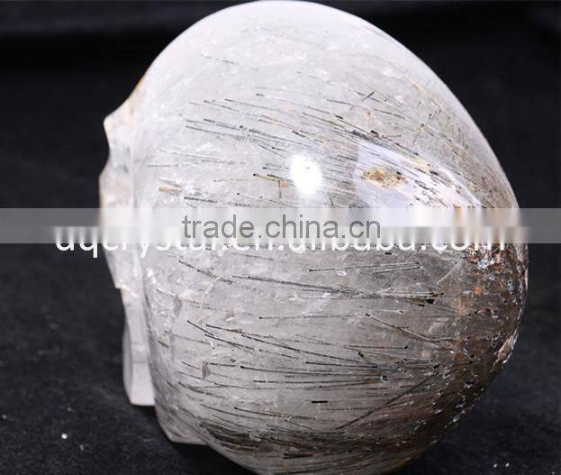 3.75 kg big tourmaline skull crystal skull for sale