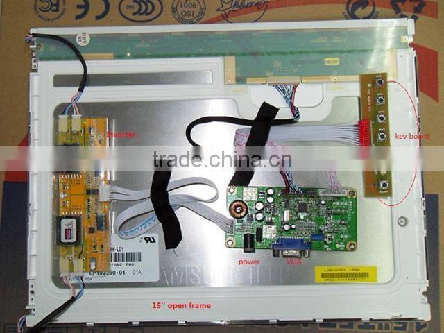 SKD frameless 22" inch digital LED AD display module without housing