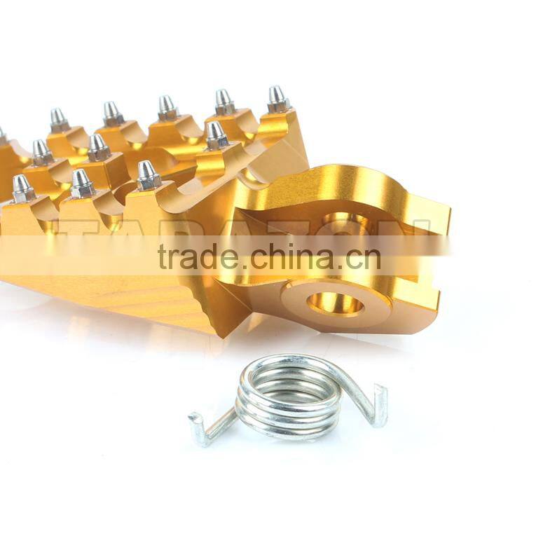 Suzuki RMZ250 RMZ450 Offroad Bike CNC Aluminum Footpegs Footrest Foot peg