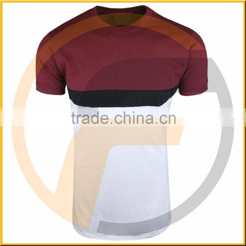 Wholesale Mens Gray Washed Curved Hem Pocket T Shirts