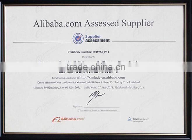 wholesale grosgrain ribbon handle for paper bags