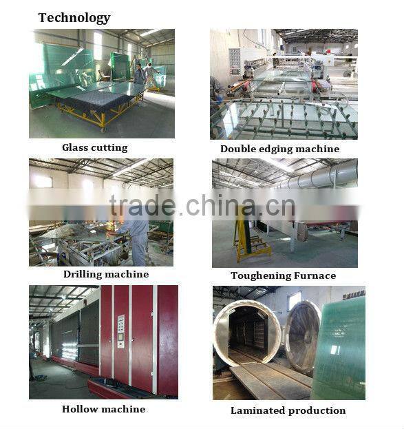 3.2mm Extra cloth grain solar panel glass