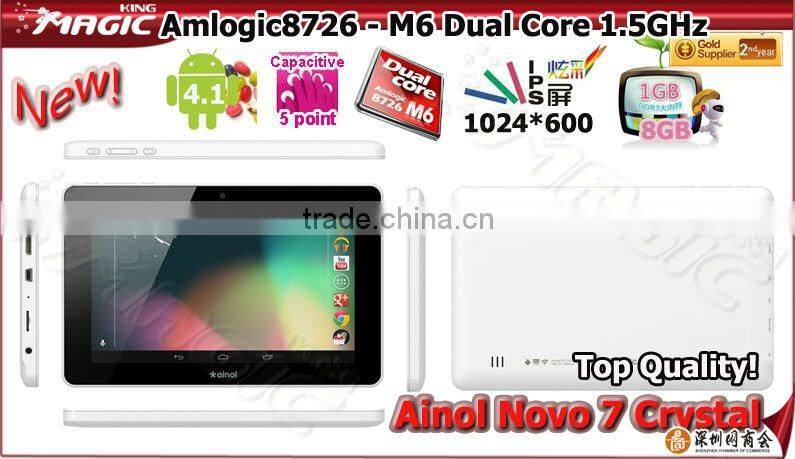 2012 Christmas Gift 7inch Ainol Tablet pc Crystal