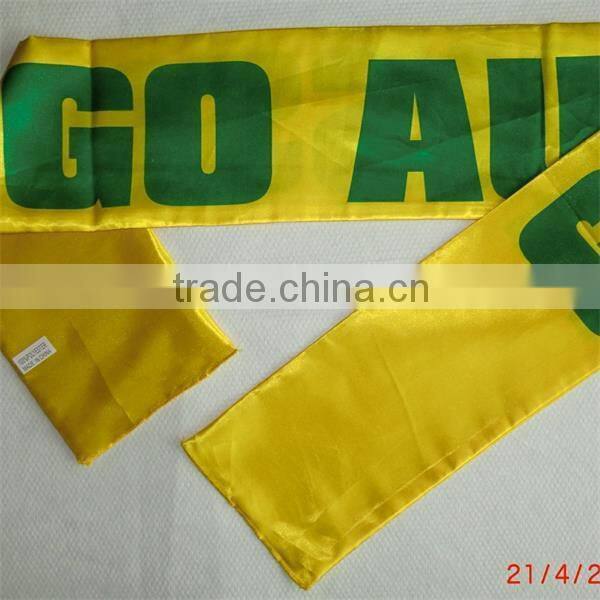100% polyester printing knitted collar scarf, OEM offered