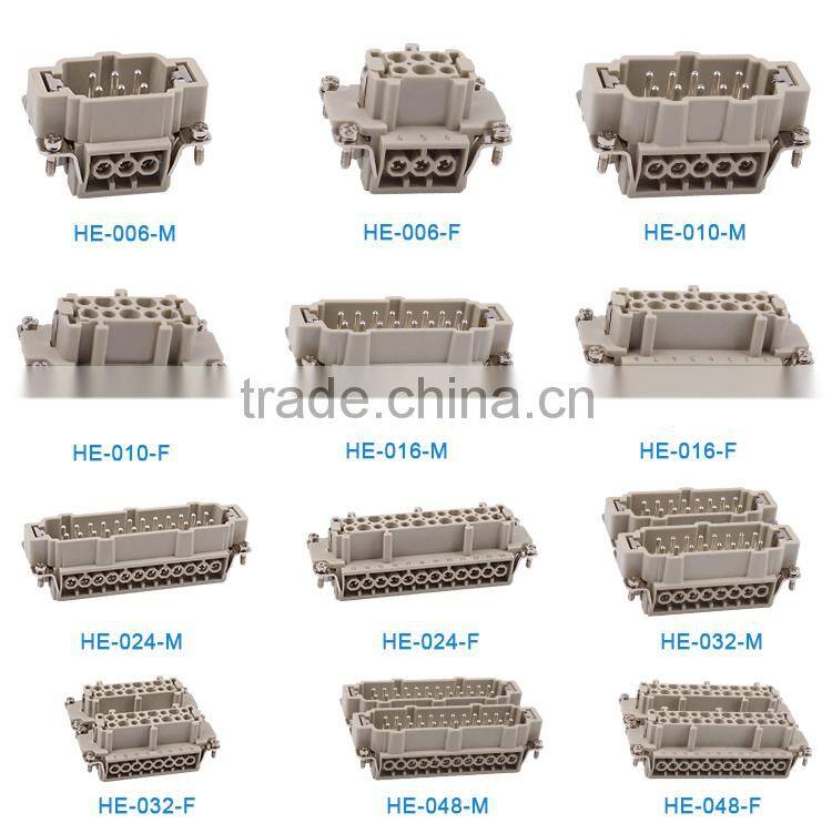 HE Series 6Kv Voltage Heavy Duty Connector