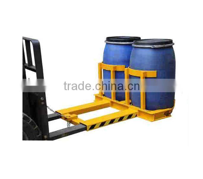 Usefull 800Kgs Forklift Plastic Hoop Drum Handing Clamp Round Clamps