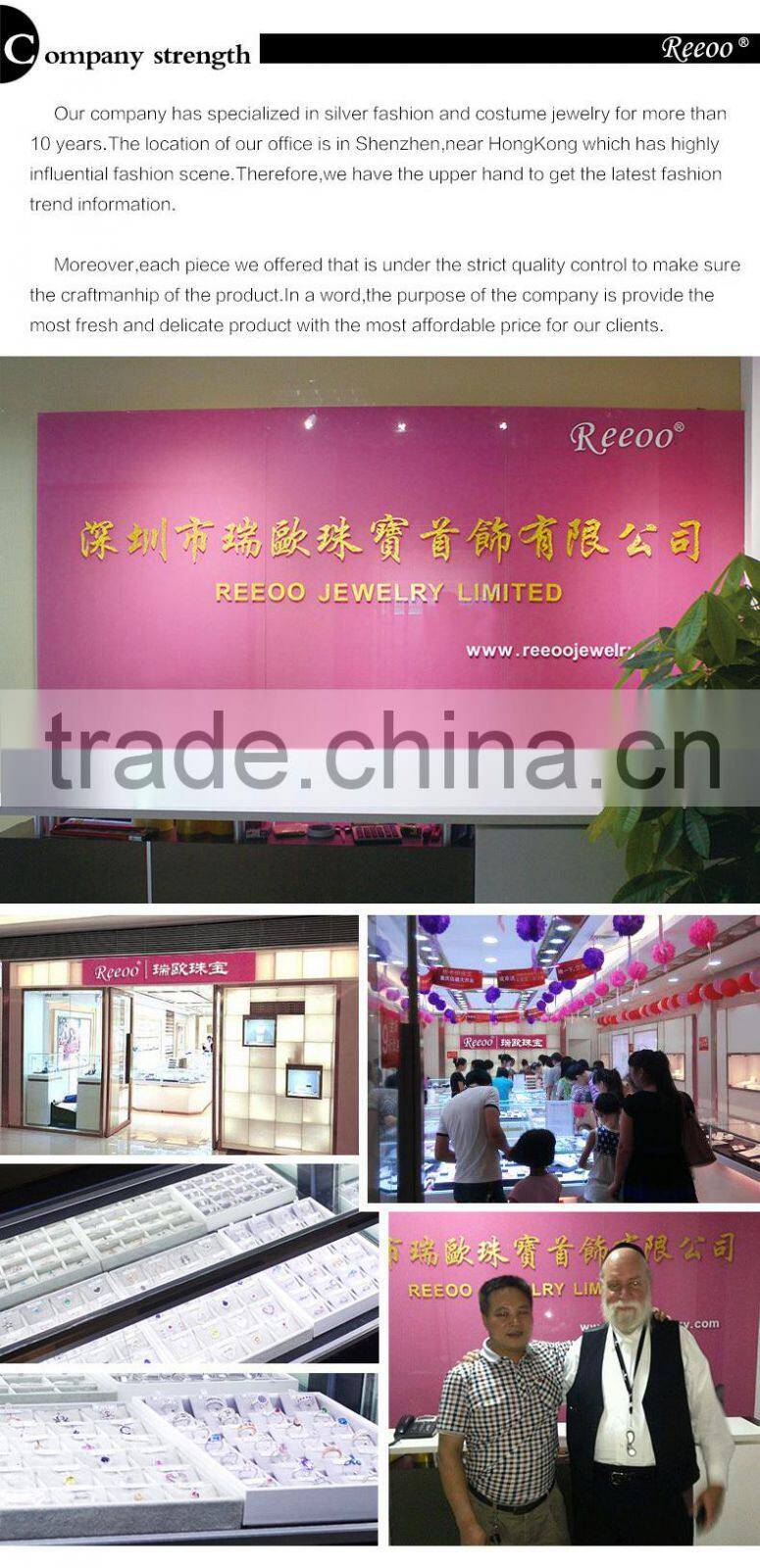 elegent pendent faux bijoux