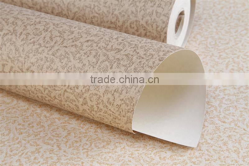 fashion wallpaper plastic walls paper in china