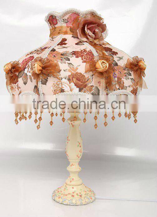 Crystal table lamp for livingroom decoration