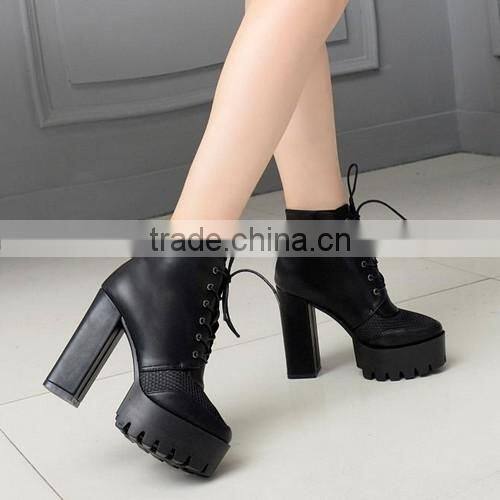 PU women shoes newest designs higg quality shoes 2017 PF4420