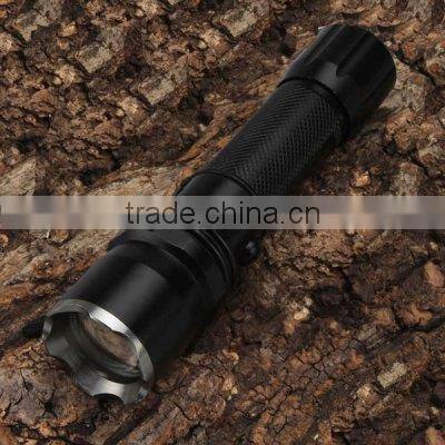 high power 18650 rechargeable mini led flashlight