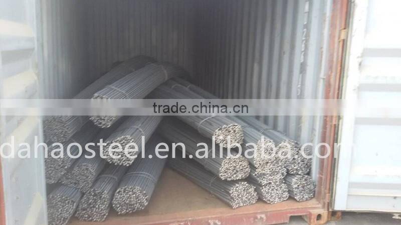 Hot Rolled HRB400 12m Steel rebar for construction in China tangshan