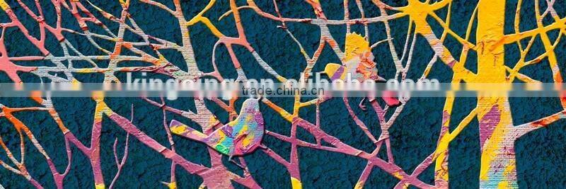 the wonderful moutians abstrct canvas printing painting