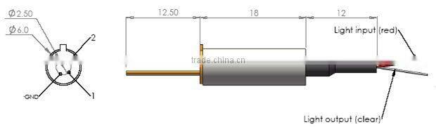 0-30dB Single-Channel Standard MEMS Variable Optical Attenuator with WDL,PDL fiber optic attenuator