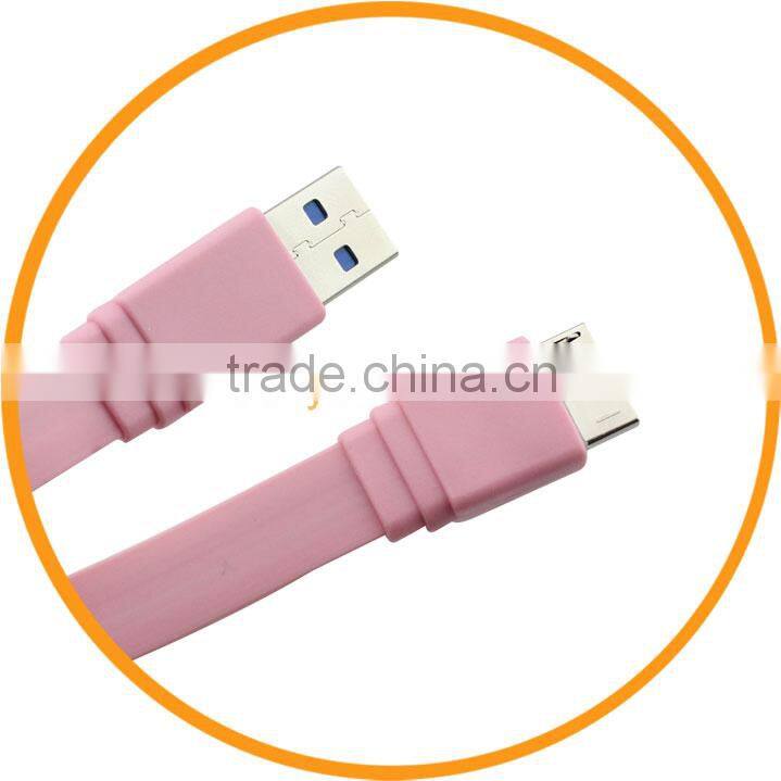 1M Micro USB 3.0 Data Charger Cable for Samsung Galaxy Note III 3 N9000 External HDD from Dailyetech
