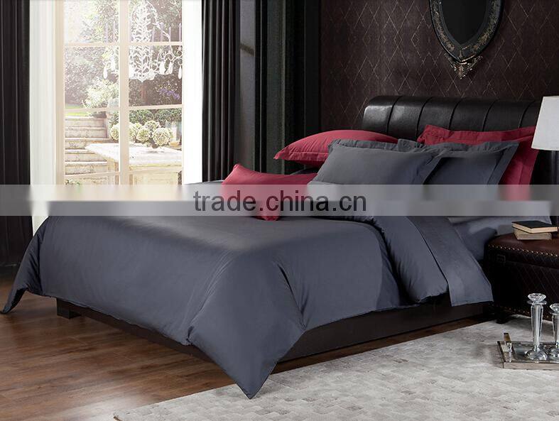 luxury cotton plain hotel bedlinens