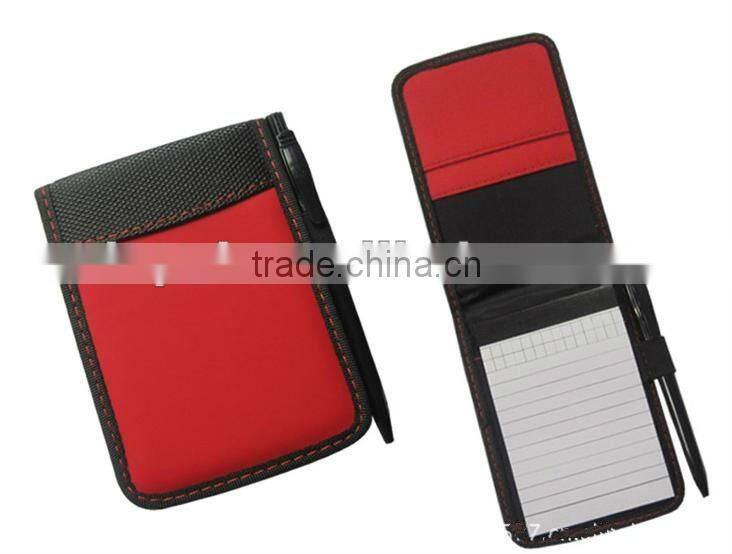 pu leather pretty note pad