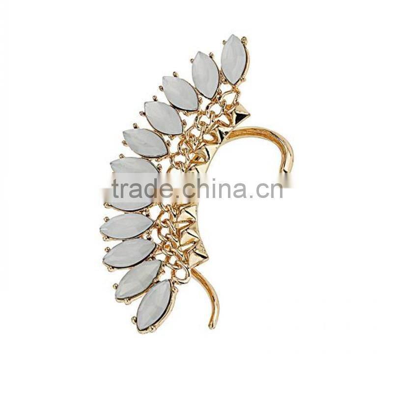 Fashion jewelry ear cuffs ladies earring designs