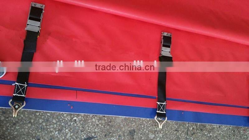 1000D*1000D 30*30 900GSM PVC Truck Side Curtain, 100%Polyester 900g PVC Tarpaulin For Truck Side Curtain