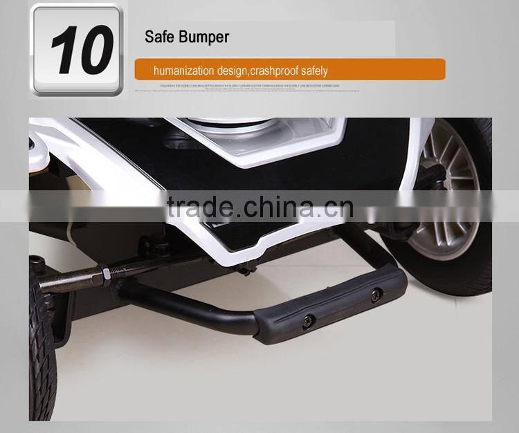 New Homecare CE Certified Lightweight Electric Mobility Travel Scooter for Elder