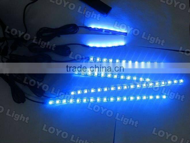 Red led motor strip light kit,12v electric car motor kit