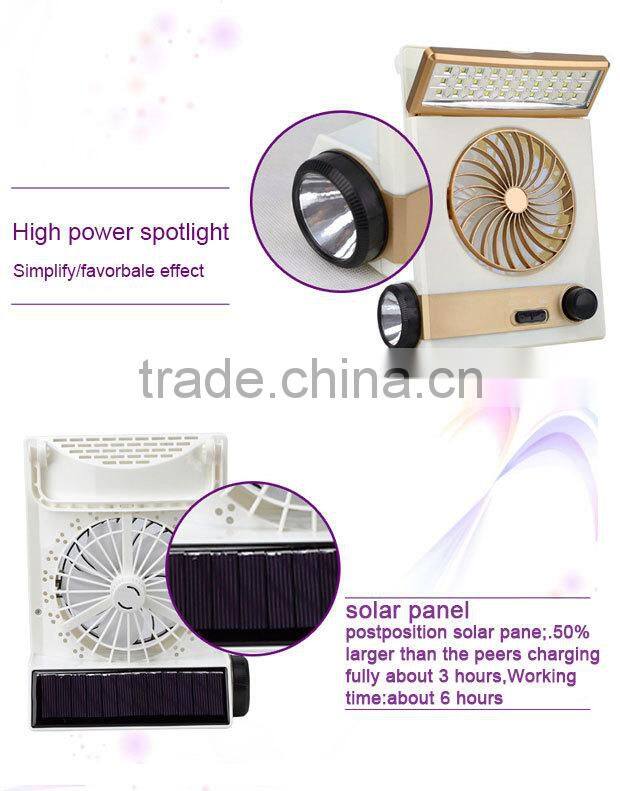 New technology products Printing logo solar dc fan