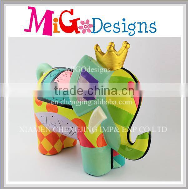 Good Selling Amazing Acrylic Coin Box Animal Shaped Ceramic