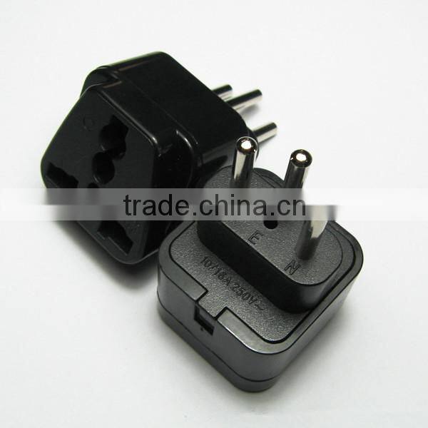 Swiss travel adapter, Swiss world travel pluh adaptor, inlay way