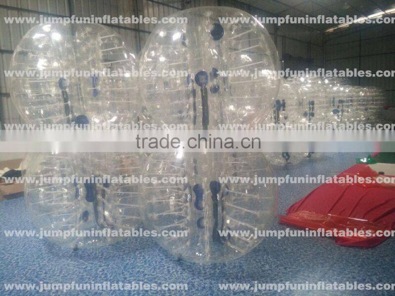 Adults Bubble Football made by PVC and TPU,Size customize Soccer Bumper Ball for commercial