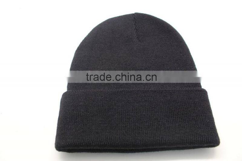 High Quality Custom beanie man hat winter knitted hat