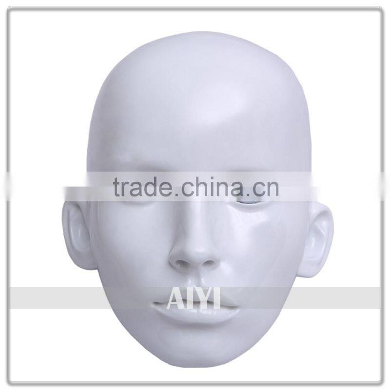 Plastic Female Mannequin Wig Head For Hat or Glasses