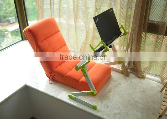 Portable laptop table desk easy to adjust folding computer desk design