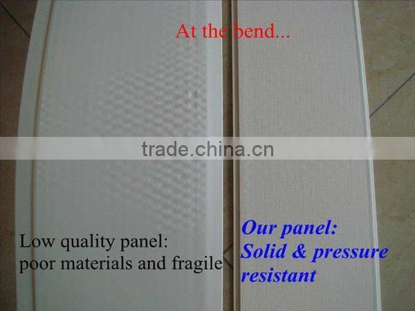 30cm width High glossy pvc panel