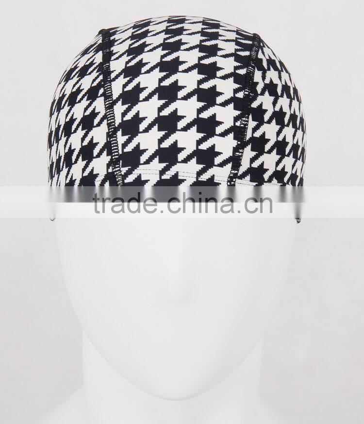 CNYE printed swimming cap soft breathable general swimming caps men lycra swim cap women high quality new design