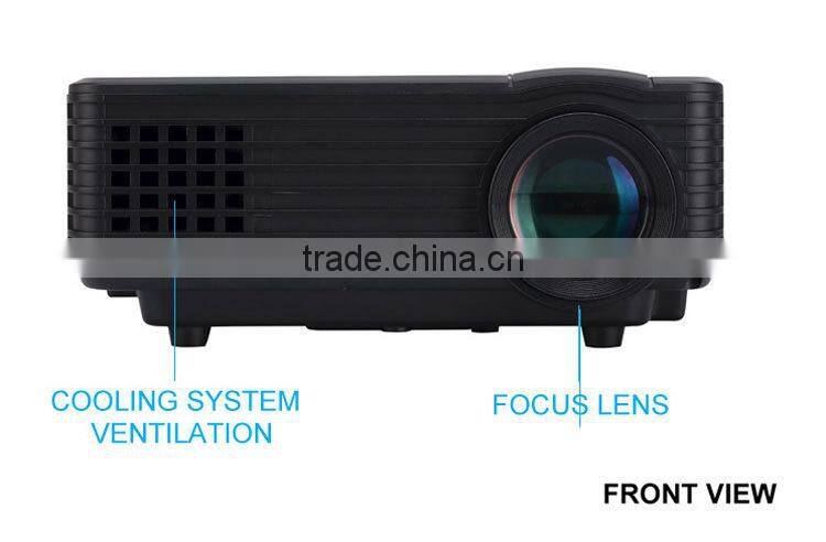 Newest 2015 Full HD Proyector Beamer LED Mini Video LCD 1080P 3D Home Theater mini Projector