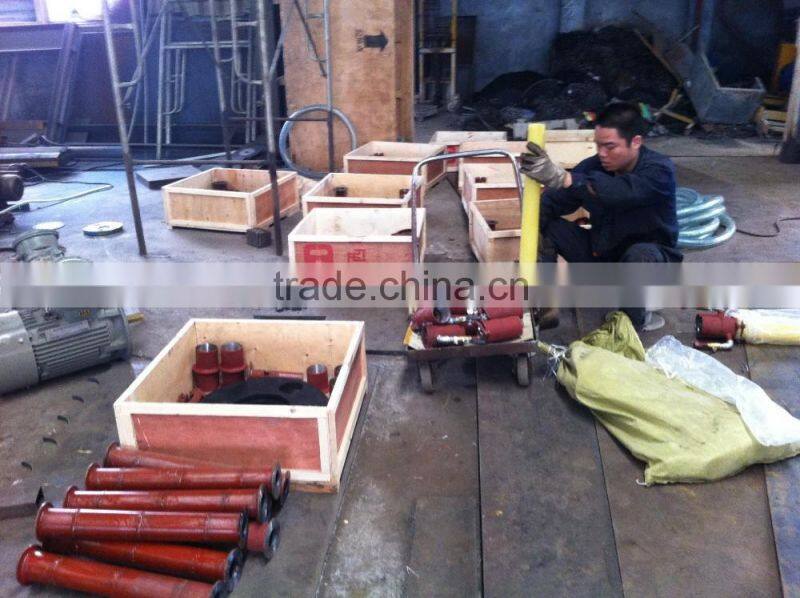 concrete cement pulp shooting shotcrete injector machine